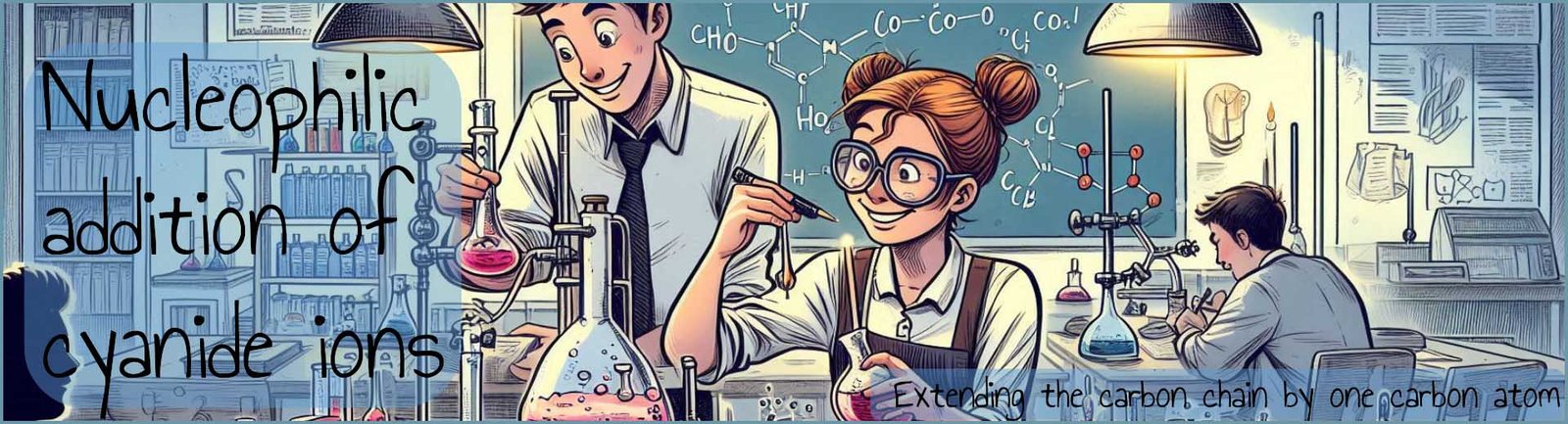 hydrogen cyanide addition header image